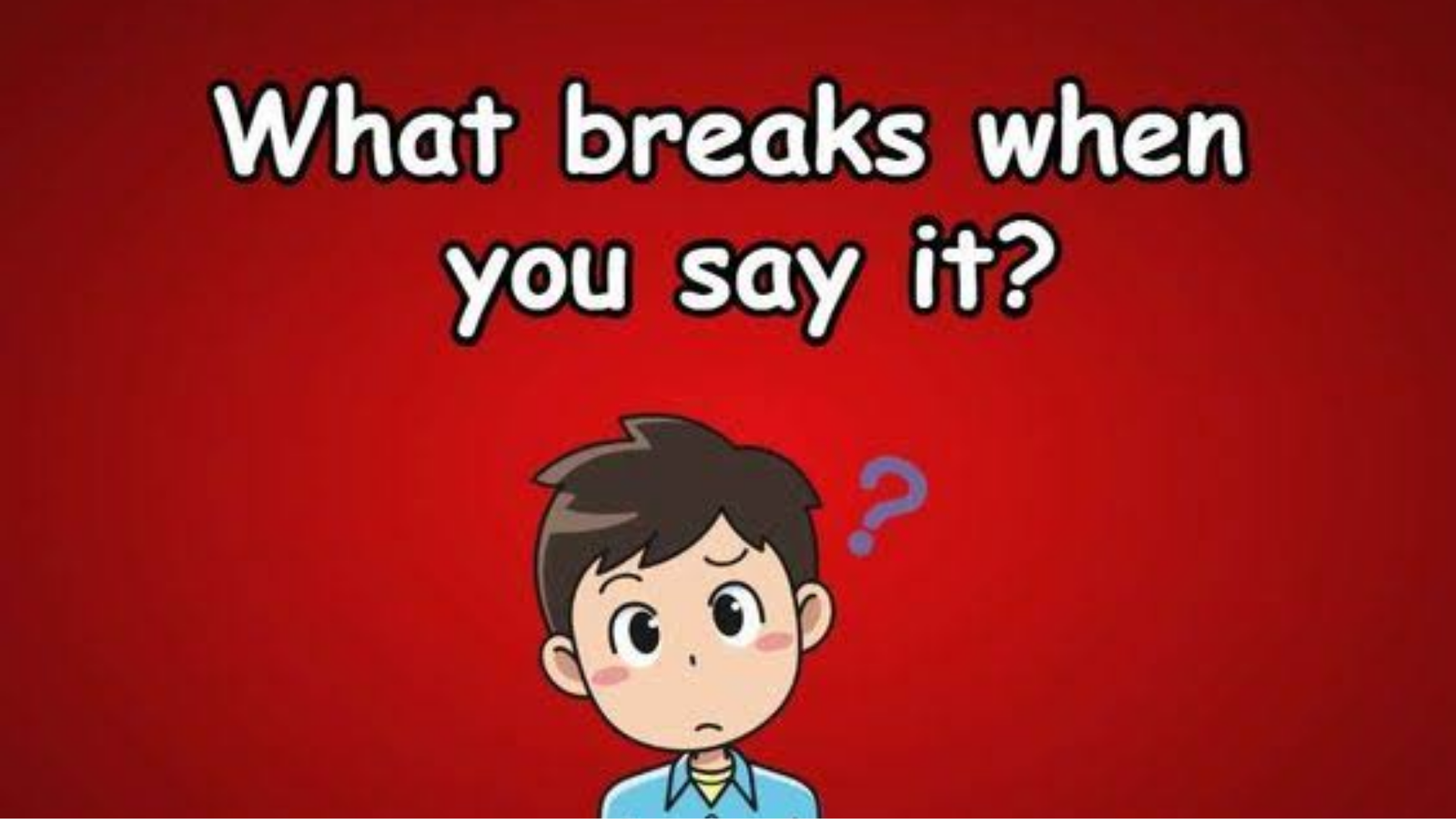 English riddles for kids