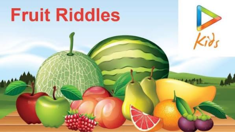Fruit riddles for kids