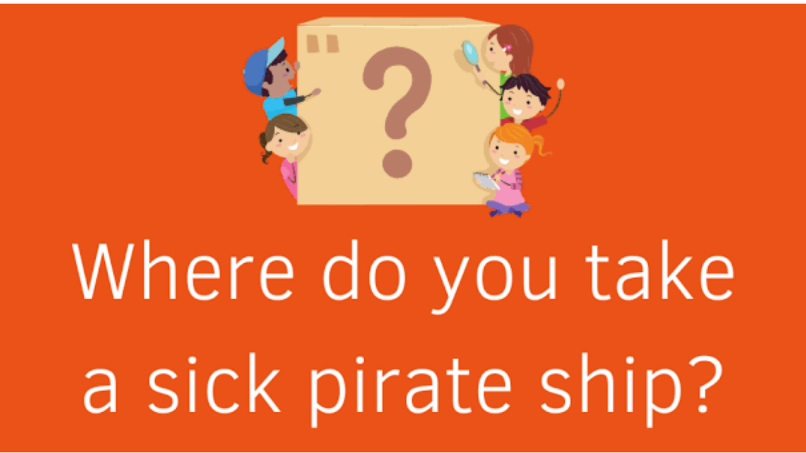 Pirate riddles for kids